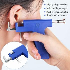 Professional Ear Nose Navel Body Piercing Gun Studs Piercing Punch Tool Kit Set