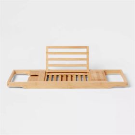 Bamboo Bathtub Caddy