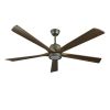 60" Modern Wood Ceiling Fan with Light and Remote Control,6-Speed Noiseless Reversible DC Motor, Ceiling Fan for Kitchen Dinning Living Room