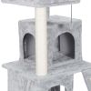 Cat Tree House Scratching Post with Ramp