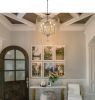 6 - Light Dimmable Crystal Chandelier