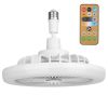 Ceiling Fan With Lights Remote Control 9.44in E27 Socket Fanlight with Dimmable Dimming Light Color Brightness 3 Fan Speed Timer Function